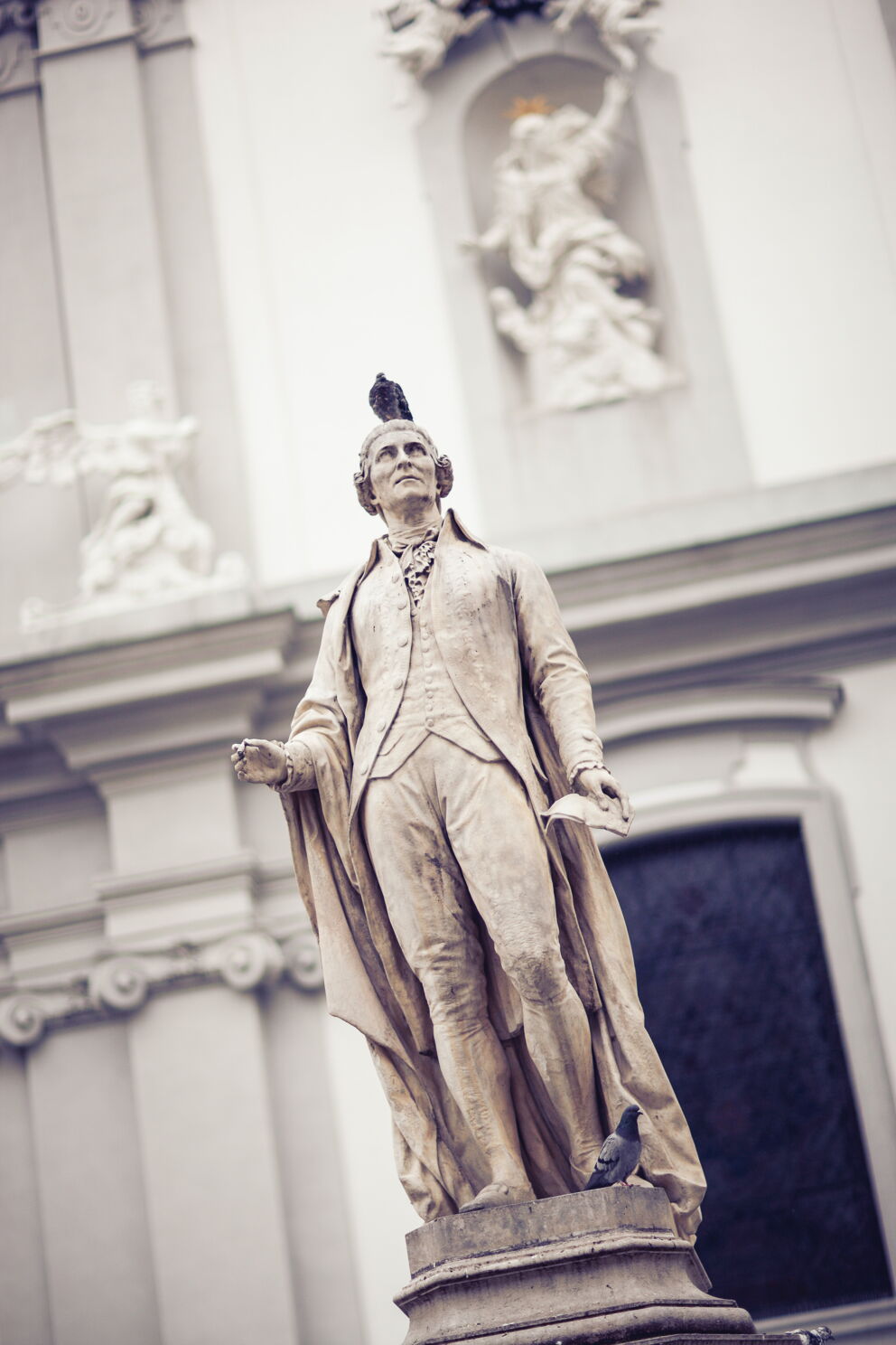 Statue von Josef Haydn im Burgenland, Österreich © andreas unsplash