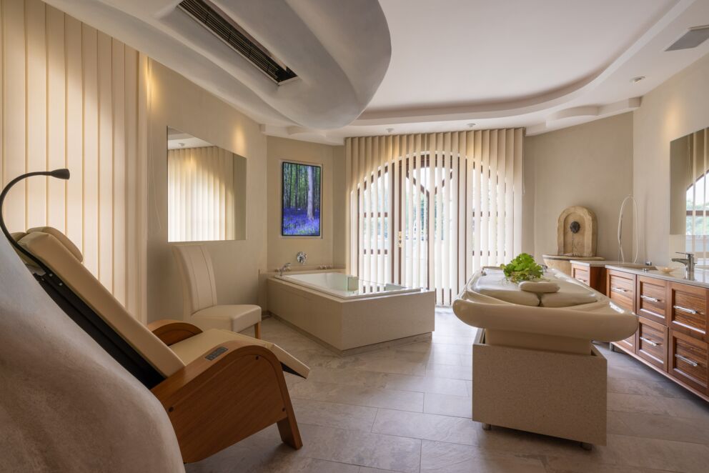 Beauty Behandlungsraum im Hotel Das-Schmidt im Burgenland © Manfred Sodia Photography
