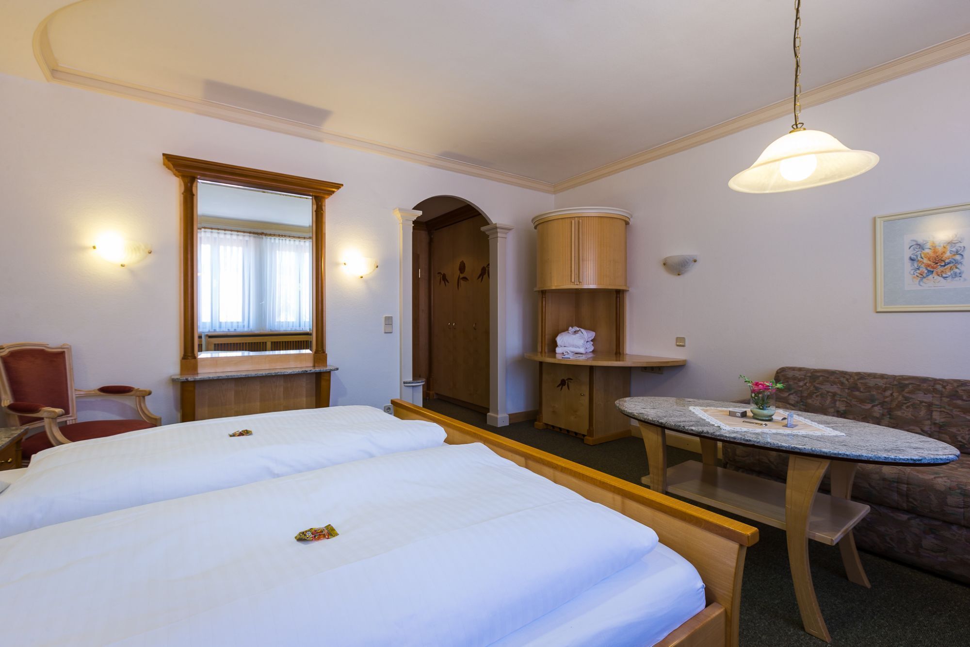 Das Oleander Zimmer im Hotel Das-Schmidt im Burgenland