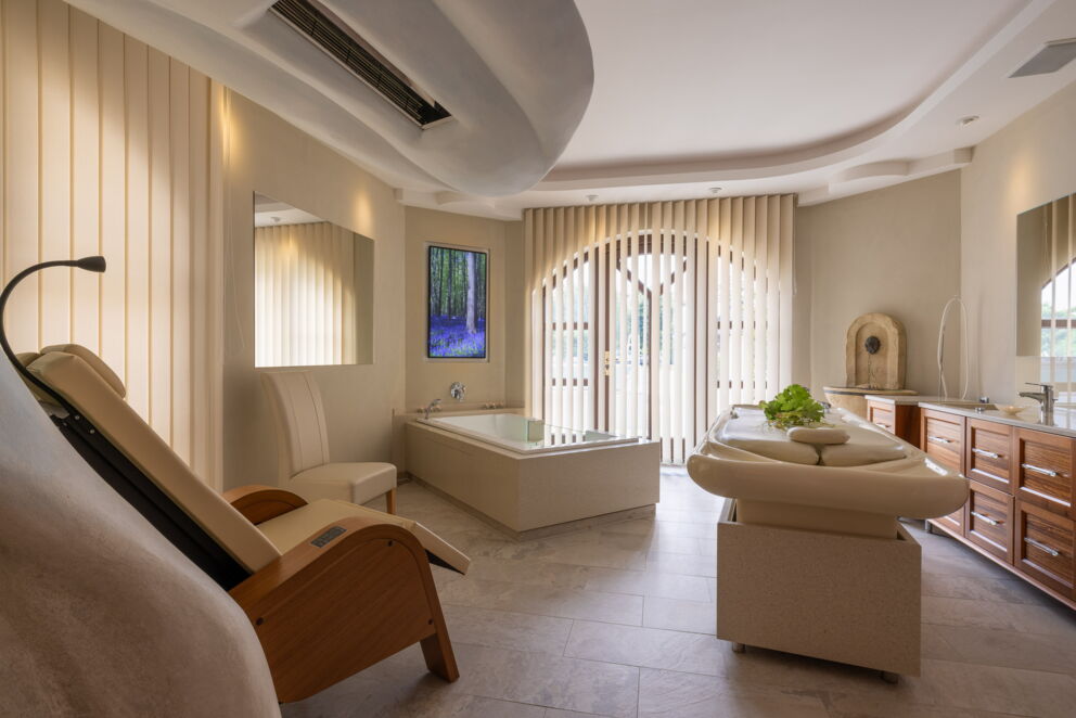 Beauty Behandlungsraum im Hotel Das-Schmidt im Burgenland © Manfred Sodia Photography