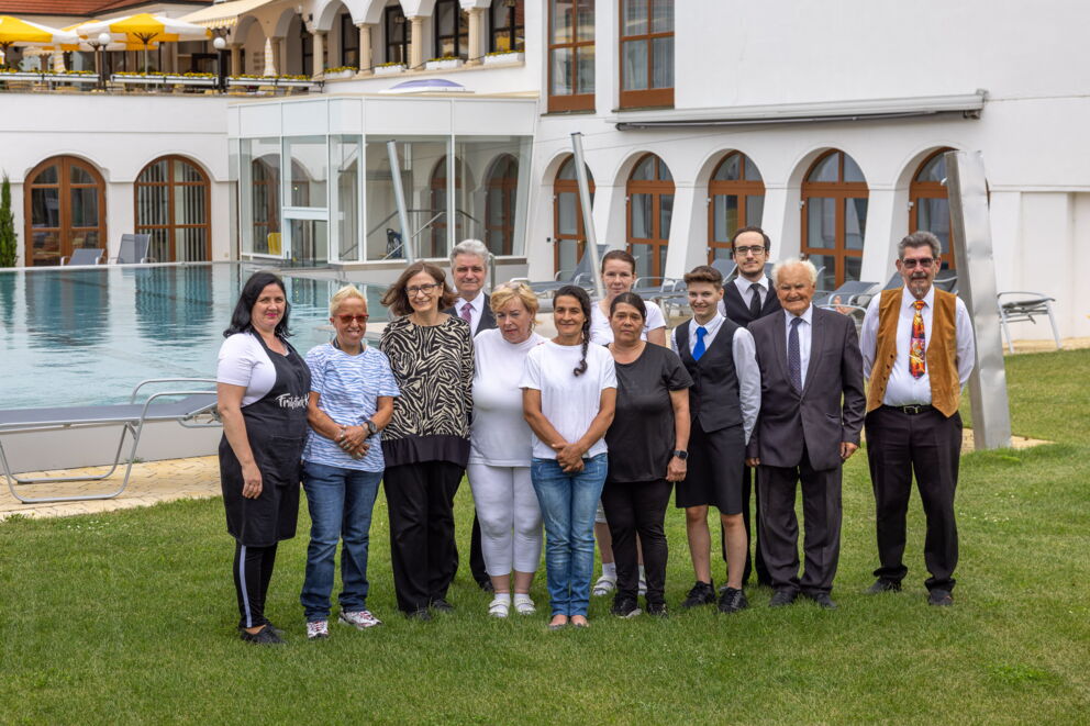 Lernen Sie das Team und die Familie Schmidt während Ihres Urlaubs im Hotel Das-Schmidt im Burgenland kennen © Manfred Sodia Photography